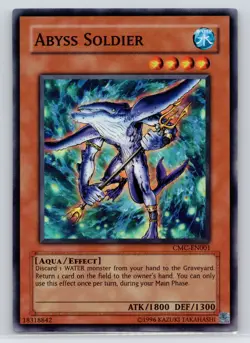 Abyss Soldier (Capsule Monster Coliseum) CMC-EN001 Yu-Gi-Oh! Video Game... - Image 1