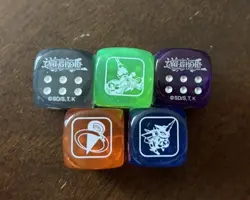 Yu-Gi-Oh Dice Set Bundle of 5 - Image 1