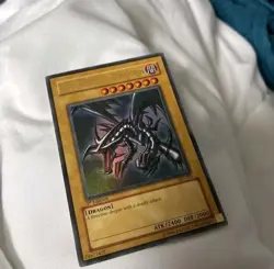 Yu-Gi-Oh Red-Eyes B. Dragon SDJ-001 Ultra Rare 1st Edition LP/MP Condition - Image 3