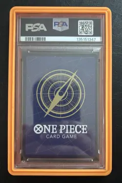 2024 Namco ONE PIECE Nami Two Legends OP08-106 Alt Art Foil Super Rare PSA 10 - Image 2