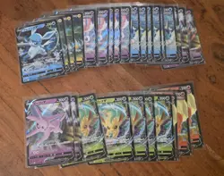 29x Japanese Pokemon TCG V RR card lot Eevee Heroes - Image 1