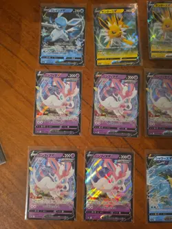 29x Japanese Pokemon TCG V RR card lot Eevee Heroes - Image 2