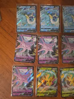 29x Japanese Pokemon TCG V RR card lot Eevee Heroes - Image 4