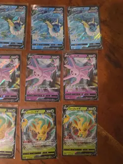 29x Japanese Pokemon TCG V RR card lot Eevee Heroes - Image 5