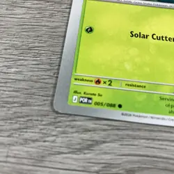 Pokemon Miscut Error Card Servine Perfect Order Misprint 005/088 Alignment Dot - Image 2