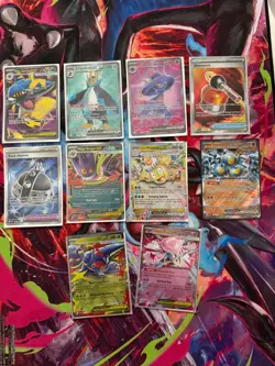 Pokemon TCG Mixed Set EX lot of 10 Cards: Sharpedo, Empoleon, Mismagius + more - Image 1