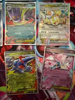 Pokemon TCG Mixed Set EX lot of 10 Cards: Sharpedo, Empoleon, Mismagius + more - Image 2