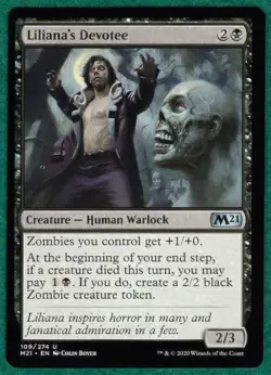 Liliana's Devotee - Core Set 2021 M21 #109 - Magic: The Gathering MTG Card - Image 1