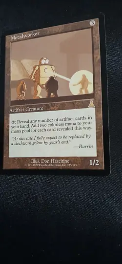 Mtg Vlp Lp Metalworker Vintage Rare Card Magic The Gathering Urza's - Image 3