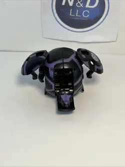 Bakugan Battle Brawlers Darkus Saurus B1 Classic 350G W/Card RARE - Image 2