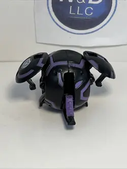 Bakugan Battle Brawlers Darkus Saurus B1 Classic 350G W/Card RARE - Image 5