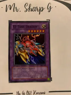 YZ-TANK DRAGON - 1st EDITION MFC-054 ENGLISH Yu-Gi-Oh! CARD SUPER RARE HOLO TCG - Image 3