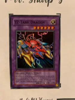 YZ-TANK DRAGON - 1st EDITION MFC-054 ENGLISH Yu-Gi-Oh! CARD SUPER RARE HOLO TCG - Image 4