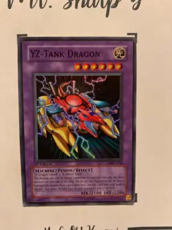 YZ-TANK DRAGON - 1st EDITION MFC-054 ENGLISH Yu-Gi-Oh! CARD SUPER RARE HOLO TCG - Image 5