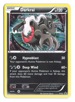 Pokemon Darkrai TCG XY22 Black Star Promo Holo Rare Card - Image 1