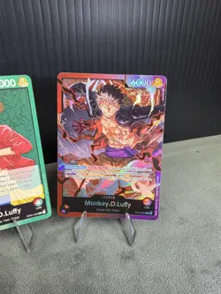 ONE PIECE! CCG Monkey.D.Luffy OPO1-003 & More! (3) Card Lot! NM Straw Hat Crew - Image 5