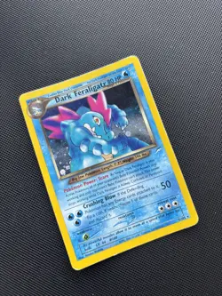 Pokemon Card Neo Destiny Set Holo Dark Feraligatr 5/105 - Image 2