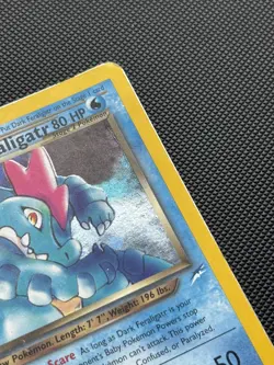 Pokemon Card Neo Destiny Set Holo Dark Feraligatr 5/105 - Image 5