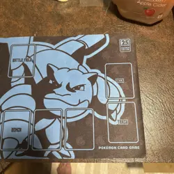 Pokemon Card Game 25th Anniversary Blastoise Playmat TCG PTCG - Image 4