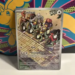 Cyclizar Special Illistration Rare Paradox Rift 215/182, NM Pokemon Card - Image 1