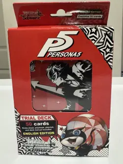 Weiss Schwarz Persona 5 English Trial Deck Sealed - Image 1