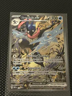Greninja ex 132 Sv: Scarlet & Violet Promo Cards Holo Pokemon - Image 1