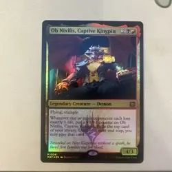 Ob Nixilis, Captive Kingpin March of the Machine: The Aftermath Foil - Image 1