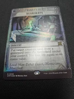 Reanimate #18 (Foil) (NM) Thunder Junction OTP Magic MTG - Image 1
