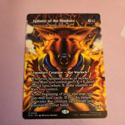 Splinter of the Shadows (Borderless) Teenage Mutant Ninja Turtles Regular - MTG - Image 1