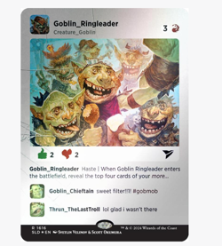 Goblin Ringleader Borderless Foil MTG Secret Lair - Pack Fresh - - Image 1
