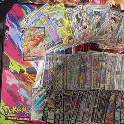 Pokemon Card Lot Of 200+ All Full Art EX , V , Full Art Trainers , EX Fast Ship - Image 2