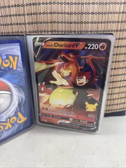 Pokemon TCG Jumbo Oversized Card Binder Lot 22 Cards Pikachu Charizard Plus More - Image 3