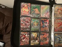 pokemon cards in a big book lots of different cards found in different packs - Image 3