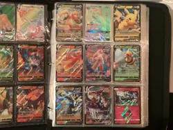 pokemon cards in a big book lots of different cards found in different packs - Image 4