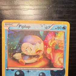Pokemon Piplup RC6/RC25 Legendary Treasures Holo Uncommon 60 HP - Image 4