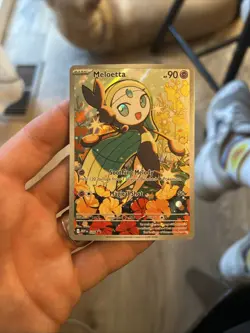 Pokemon TCG Meloetta Illustration Rare 026 Promo Mega Battle Deck NM/Mint - Image 1
