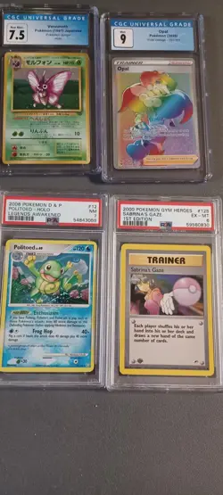 Pokemon TCG Cards Graded Assorted 11 Card Lot - Image 2