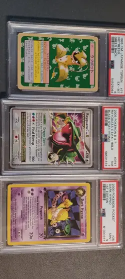 Pokemon TCG Cards Graded Assorted 11 Card Lot - Image 4
