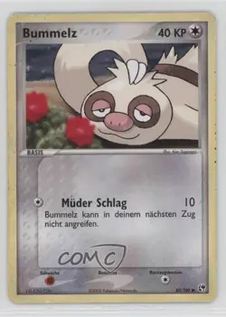 Slakoth German Pokemon EX Sandstorm #80 2003 - Image 1