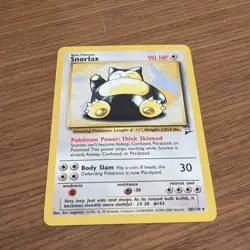 Snorlax - Pokemon Base Set 2 30/130 - Non-Holo - Ungraded (Excellent) LP - Image 1
