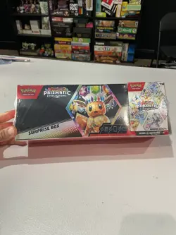 Factory sealed Sam’s Club exclusive Pokemon Scarlet & Violet Prismatic Evo Combo - Image 1