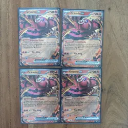 (4) Pokemon TCG Oricorio Ex Playset Phantasmal Flames Double Rare 018/094 - Image 1