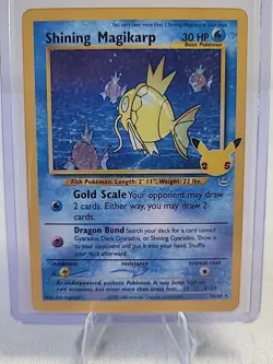 Pokemon TCG Shining Magikarp Celebrations Classic Collection Near Mint Condition - Image 1