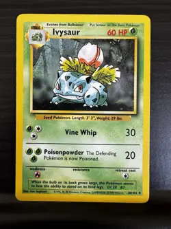 Pokemon TCG | Ivysaur - 30/102 | Base Set Regular | NM - Image 1