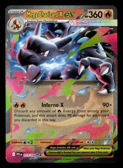 Pokemon Mega Charizard X ex #013/094 tcg Near Mint or Better - Image 1