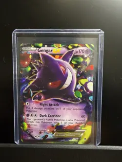 Gengar EX Ultra Rare Holo 34/119 XY Phantom Forces 170 HP Pokemon TCG - Image 2