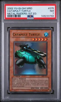 PSA Graded Yu-Gi-Oh Lot of 4–Wild Wingman, Exodia,Red Eyes, & C. Turtle! ! - Image 4