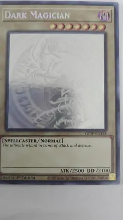 Yugioh! Dark Magician GFTP-EN128 | Ghost Rare 1st Edition | NM PACK FRESH - Image 2