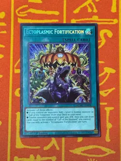 YUGIOH ECTOPLASMIC FORTIFICATION NEAR MINT MZMU-EN008 NA PRINT - Image 1