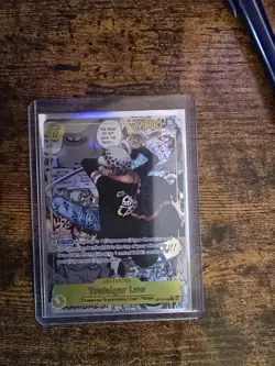 Bandai One Piece CCG Trafalgar Law OP10-119 Royal Blood Manga Rare - Image 1